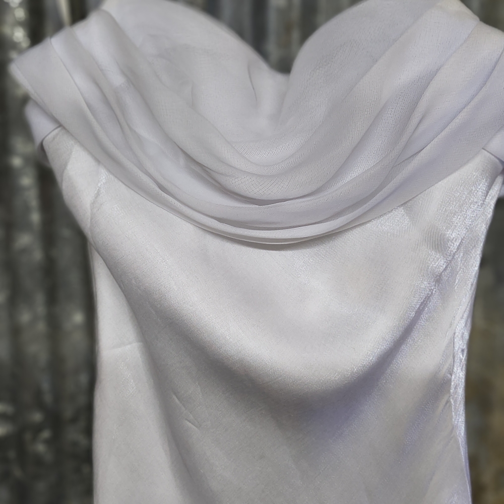 Elegant White Wedding Dress Small
